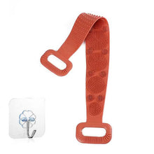 Load image into Gallery viewer, Magic Silicone Brush with Self-Adhesive Hook Bath Towel
