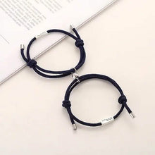 Load image into Gallery viewer, Magnetic Adjustable Simple Rope Couple Bracelet
