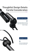 Load image into Gallery viewer, Magnetic Charging Wireless Bluetooth Earphone Bluetooth Headset Single Handsfree with Microphone Business Ear Updated Design with Industry Leading Sound &amp; Improved Comfort, Long Wireless Range,
