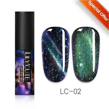 将图片加载到图库查看器，Magnetic Nail Gel Polish UV LED Popular Colorful New Fashion Charming Effect Luxury Drawing Design For Women and Girls
