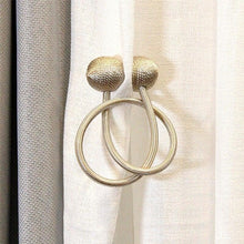 Load image into Gallery viewer, Magnetic Pearl Ball Curtain Tiebacks Accessories Holdbacks Buckle Accessory Buckles Clasp Clips Curtain Hook Holder Holder Clips For Home Office Window 49CM
