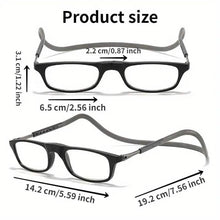 将图片加载到图库查看器，Magnetic Rectangular Reading Glasses
