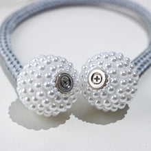 Load image into Gallery viewer, Magnets Curtains Clamps Curtain Holder Pompom Tieback Magnetic Clips Hanging Balls Tie Back Home Decoration Accessories Magnetic Curtain Tiebacks European Style Decorative Curtain Drape Tie With Strong Magnetic For Home And Office Decoration
