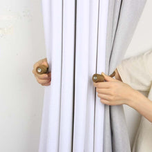 Load image into Gallery viewer, Magnets Curtains Clamps Curtain Holder Tieback Magnetic Clips Hanging Balls Tie Back Home Decoration Accessories Tie Backs Decorative Handmade Rope Holdback Strong Magnetic Holder For Small Thin Sheer Window Treatment 50CM
