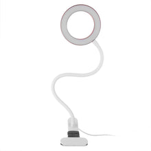 Load image into Gallery viewer, Magnifier Nail Beauty Light Tattoo Clip Light USB Table Lamp Flexible LED Desk Lamp Student Book Lights Study Lamp Reading Light Decorative Table Lamp Cute Study Lamps for Bedroom Décor
