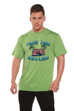 Load image into Gallery viewer, Make your own luck Men's Bamboo Viscose/Organic Cotton Short Sleeve Graphic T-Shirt
