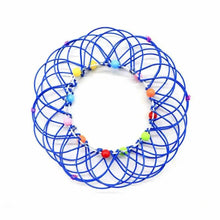 Load image into Gallery viewer, Mandala Decompression Flower Basket &amp; Steel Ring Sensory Toys
