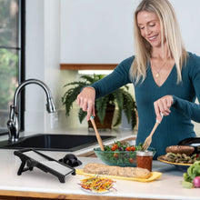 Load image into Gallery viewer, Mandoline Stainless Steel Food Slicer with 5 Adjustable Blades
