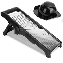 Load image into Gallery viewer, Mandoline Stainless Steel Food Slicer with 5 Adjustable Blades
