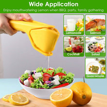 将图片加载到图库查看器，Manual Lemon Squeezer Fold Flat Design
