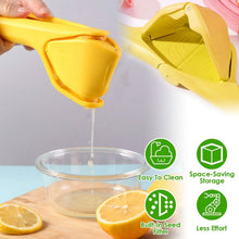 将图片加载到图库查看器，Manual Lemon Squeezer Fold Flat Design
