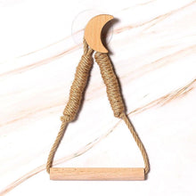 Load image into Gallery viewer, Many Styles Kitchen Roll Napkin Holders Towel Dispenser Accessory Hanging Rope Wooden Toilet Paper Holder For Bathroom Decor Home Toilet Roll Holder Creative Wood Roll Holder Country House Toilet Paper Holder Toilet Bathroom
