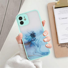 将图片加载到图库查看器，Marble Pattern Aesthetic Silicone Ultra Thin Scratch-Resistant Shockproof Mobile Phone Case For iPhone 11 Case Stylish Soft Camera Protective Cover For iPhone 12 Pro Max Mini XR XS Max X 7 8 Plus Case
