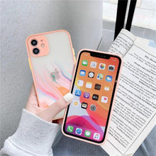 将图片加载到图库查看器，Marble Pattern Aesthetic Silicone Ultra Thin Scratch-Resistant Shockproof Mobile Phone Case For iPhone 11 Case Stylish Soft Camera Protective Cover For iPhone 12 Pro Max Mini XR XS Max X 7 8 Plus Case
