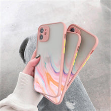 将图片加载到图库查看器，Marble Pattern Aesthetic Silicone Ultra Thin Scratch-Resistant Shockproof Mobile Phone Case For iPhone 11 Case Stylish Soft Camera Protective Cover For iPhone 12 Pro Max Mini XR XS Max X 7 8 Plus Case
