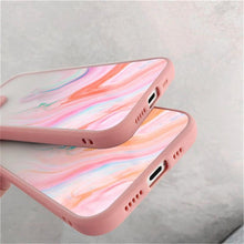 将图片加载到图库查看器，Marble Pattern Aesthetic Silicone Ultra Thin Scratch-Resistant Shockproof Mobile Phone Case For iPhone 11 Case Stylish Soft Camera Protective Cover For iPhone 12 Pro Max Mini XR XS Max X 7 8 Plus Case

