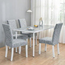 Load image into Gallery viewer, Marble Printed Stretch Chair Cover For Dining Room Office Banquet Chair Protector Elastic Material Armchair Cover  Chair Cover Chair Slipcover Marble Background Texture Parson Chair

