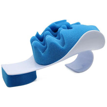 Load image into Gallery viewer, Massage Pillow Support Cervical Pillow Pain Device For Cervical Relax Align Travel Rest Relief Spine Neck Traction Pain Relief and Cervical Spine Alignment Neck and Shoulder Relaxer Cervical Traction Device Neck Stretcher Cervical Spine Alignment
