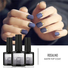 Load image into Gallery viewer, Matt Nail Polish UV/LED Gel 10ml Long Lasting Gorgeous Matt Effect Fashion Design For Womens
