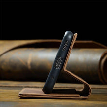 Load image into Gallery viewer, Matte Leather Case for Xiaomi Mi 9T CC9 10T 11T 12T Pro Lite 5G Redmi Note 8 9s 10 11 11S Pro Wallet Flip Cover Poco F3 M3 Pro  Women with Card Holder Kickstand Magnetic Leather Flip Case
