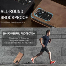 Load image into Gallery viewer, Matte Leather Case for Xiaomi Mi 9T CC9 10T 11T 12T Pro Lite 5G Redmi Note 8 9s 10 11 11S Pro Wallet Flip Cover Poco F3 M3 Pro  Women with Card Holder Kickstand Magnetic Leather Flip Case
