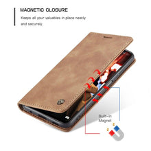 Load image into Gallery viewer, Matte Leather Case for Xiaomi Mi 9T CC9 10T 11T 12T Pro Lite 5G Redmi Note 8 9s 10 11 11S Pro Wallet Flip Cover Poco F3 M3 Pro  Women with Card Holder Kickstand Magnetic Leather Flip Case
