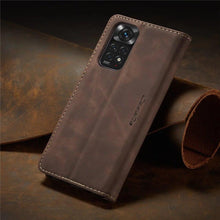 Load image into Gallery viewer, Matte Leather Case for Xiaomi Mi 9T CC9 10T 11T 12T Pro Lite 5G Redmi Note 8 9s 10 11 11S Pro Wallet Flip Cover Poco F3 M3 Pro  Women with Card Holder Kickstand Magnetic Leather Flip Case
