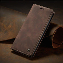 Load image into Gallery viewer, Matte Leather Case for Xiaomi Mi 9T CC9 10T 11T 12T Pro Lite 5G Redmi Note 8 9s 10 11 11S Pro Wallet Flip Cover Poco F3 M3 Pro  Women with Card Holder Kickstand Magnetic Leather Flip Case
