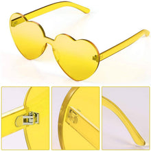 Load image into Gallery viewer, Maxdot Heart Shape Sunglasses Party Sunglasses
