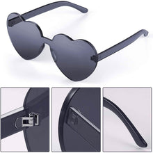 Load image into Gallery viewer, Maxdot Heart Shape Sunglasses Party Sunglasses
