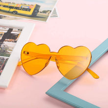 Load image into Gallery viewer, Maxdot Heart Shape Sunglasses Party Sunglasses
