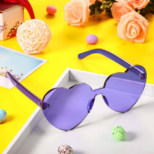 Load image into Gallery viewer, Maxdot Heart Shape Sunglasses Party Sunglasses
