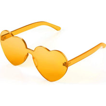 Load image into Gallery viewer, Maxdot Heart Shape Sunglasses Party Sunglasses

