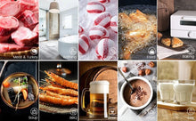 将图片加载到图库查看器，Meat Thermometer Digital Cooking Food Digital Candy Cooking Thermometer Kitchen Cooking Thermometer Instant Read for BBQ Grill Oil Milk Bath Water Deep Fry Kitchen BBQ Probe Water Milk Oil Liquid Oven Digital Temperature Sensor Meter Thermocouple
