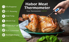 将图片加载到图库查看器，Meat Thermometer Digital Cooking Food Digital Candy Cooking Thermometer Kitchen Cooking Thermometer Instant Read for BBQ Grill Oil Milk Bath Water Deep Fry Kitchen BBQ Probe Water Milk Oil Liquid Oven Digital Temperature Sensor Meter Thermocouple
