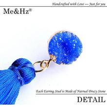 Load image into Gallery viewer, Me&amp;Hz Colorful Layered Tassel Earrings
