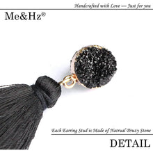 Load image into Gallery viewer, Me&amp;Hz Colorful Layered Tassel Earrings
