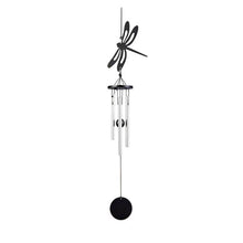 Load image into Gallery viewer, Memorial Butterfly Wind Chimes Angel Butterfly Wings Flying Bird Wind Chimes Art Wings Wind Chime Hummingbird Wind Chime Gift Of Love One Mom Dad Daughter Outdoor Large Chimes For Patio Garden Porch Yard Black Hanging Decoration
