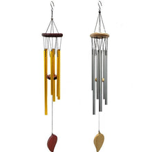 将图片加载到图库查看器，Memorial Wind Chimes for Outside Deep Tone Antique Outdoor Sympathy Wind-Chime Resonant 6 Tubes Wind Chime Bells Wind Hanging Living  Elegant Chime Home Decor Gift Car Outdoor Yard Garden Metal Wind Music

