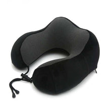 Load image into Gallery viewer, Memory Foam Neck Pillows Headrest Massage Cushion Travel Holiday Vacation Car Seat Rest Pad Neck Pillow Memory Foam Travel Office Car Embrace Cervical Pillow Cotton Neck Pillow Neck Pillow For Traveling Upgraded Travel Neck Pillow Travel Accessories
