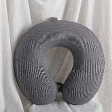 将图片加载到图库查看器，Memory Foam U-Shaped pillow Slow Rebound Neck Pillow Nap Airplane Pillow Travel Cartoon Memory U-Shaped Headrest Long Trip Sleep With No Neck Pain Super Soft Memory Foam Neck Pillow Easy Washing With Removable Cover By My Perfect Dream
