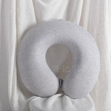 将图片加载到图库查看器，Memory Foam U-Shaped pillow Slow Rebound Neck Pillow Nap Airplane Pillow Travel Cartoon Memory U-Shaped Headrest Long Trip Sleep With No Neck Pain Super Soft Memory Foam Neck Pillow Easy Washing With Removable Cover By My Perfect Dream
