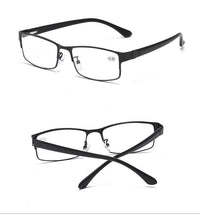 将图片加载到图库查看器，Men Blue Business Glasses Reading Glasses For Women Titanium Eye Glasses Male Hyperopia New  Glasses Frame Sunglasses For Ladies Eyewear Frame Sun Glasses For Women Men
