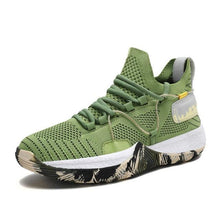 Load image into Gallery viewer, Men Breathable Basketball Shoes Shockproof High Top Sneakers Cushioning Sport Shoes Outdoor Training Ankle Boots Lightning Professional Anti Slip Sports Shoes For Running Walking Sport
