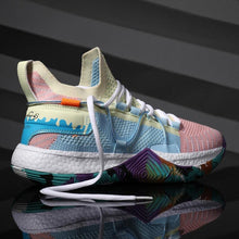 Load image into Gallery viewer, Men Breathable Basketball Shoes Shockproof High Top Sneakers Cushioning Sport Shoes Outdoor Training Ankle Boots Lightning Professional Anti Slip Sports Shoes For Running Walking Sport
