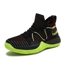 Load image into Gallery viewer, Men Breathable Basketball Shoes Shockproof High Top Sneakers Cushioning Sport Shoes Outdoor Training Ankle Boots Lightning Professional Anti Slip Sports Shoes For Running Walking Sport
