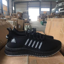 将图片加载到图库查看器，Men Breathable Sneakers Casual Lightweight Running Trainers Mesh Comfortable Sport Fashion Lace Up Mens Mesh Flats Comfortable Walking Mens Sneakers

