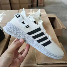 将图片加载到图库查看器，Men Breathable Sneakers Casual Lightweight Running Trainers Mesh Comfortable Sport Fashion Lace Up Mens Mesh Flats Comfortable Walking Mens Sneakers
