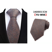 Load image into Gallery viewer, Men Business Elegant Necktie Design Silk Wedding Tie For Men Office Mens Fashion Formal Tie
