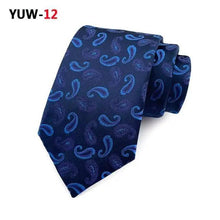 Load image into Gallery viewer, Men Business Elegant Necktie Design Silk Wedding Tie For Men Office Mens Fashion Formal Tie
